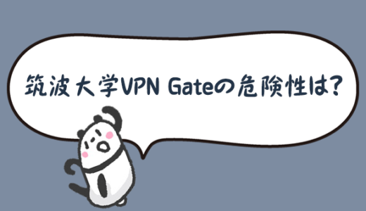 筑波大学VPN Gateの危険性は？接続の安全性について解説